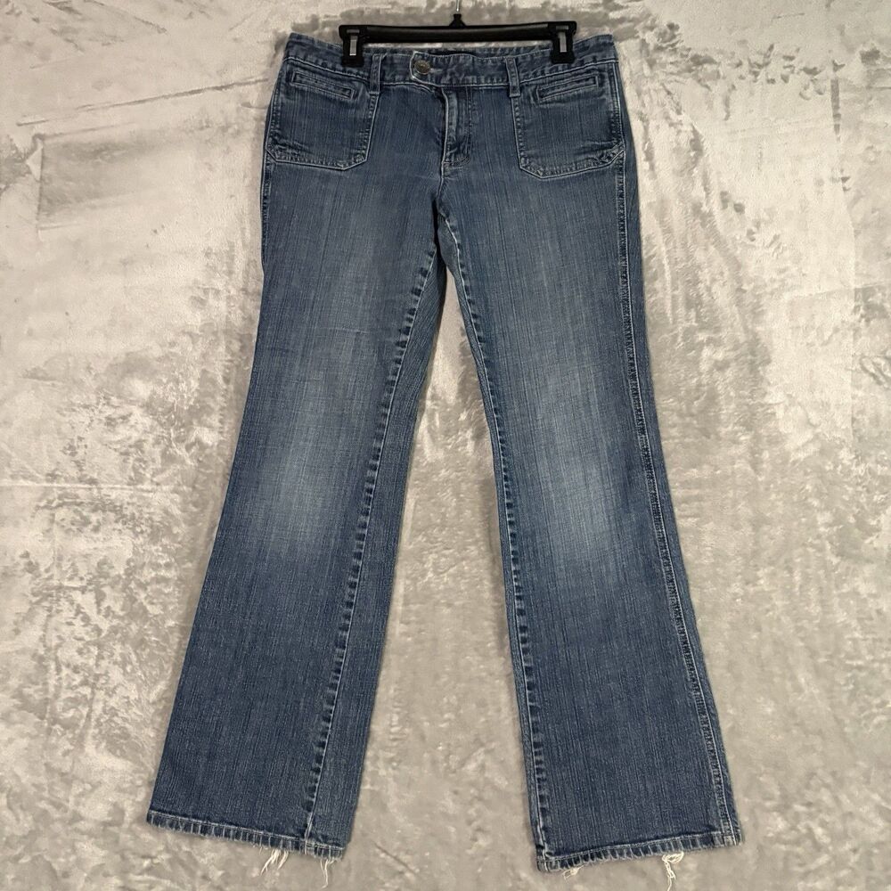 Vintage Banana Republic Low Rise Bootcut Jeans Women’s Size 12 Stretch Y2K Boho